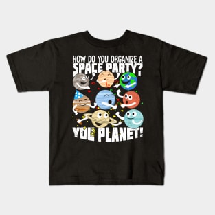 Funny Astronomy Astrophysics Astronomer Gift Kids T-Shirt